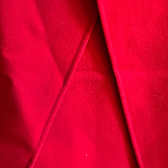 Givenchy NWT Runway Midi  Red Wool Wrap Skirt S 8 - Picture 6 of 15